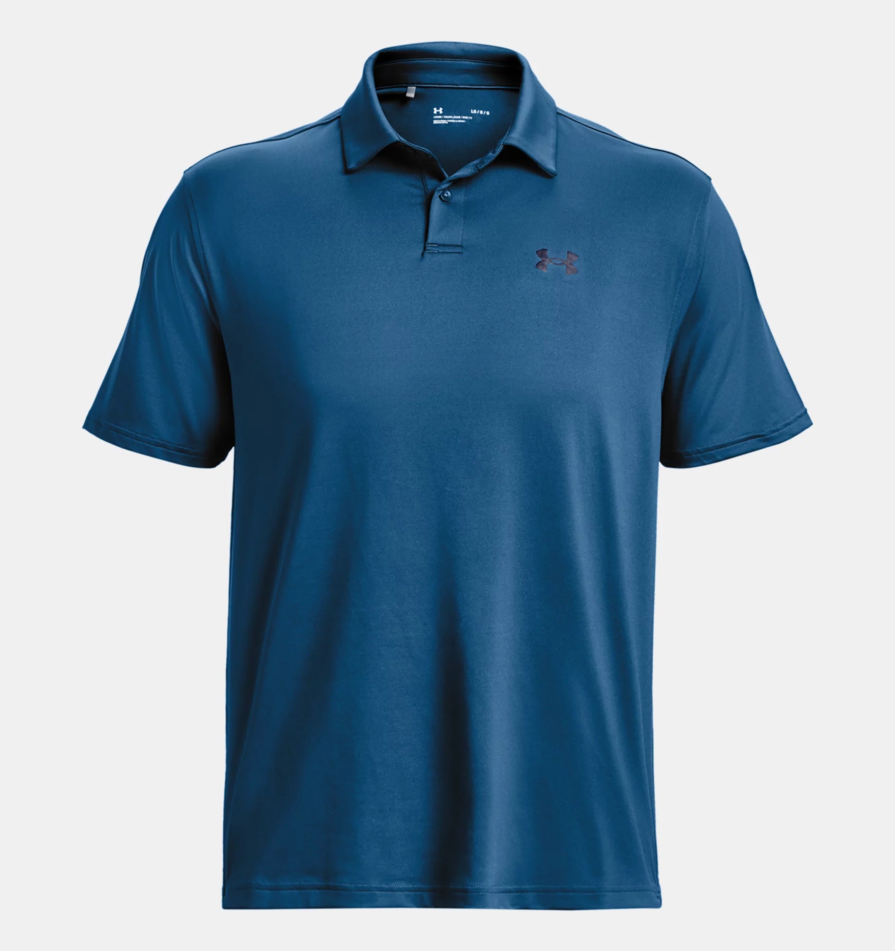 Under armour polo deals blue