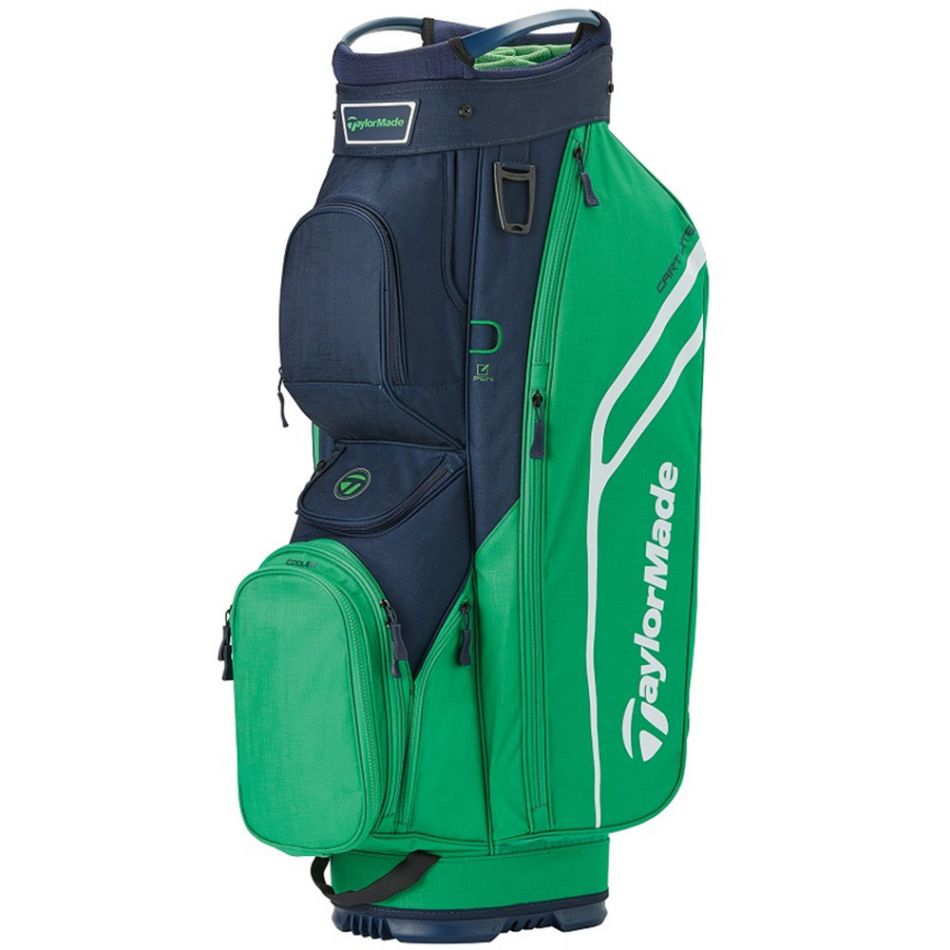 TaylorMade Cart Lite Golf Bag Green/Navy – dunesgolfshop