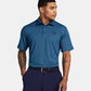 UA Playoff 3.0 Printed Polo Photon Blue/Midnight Navy