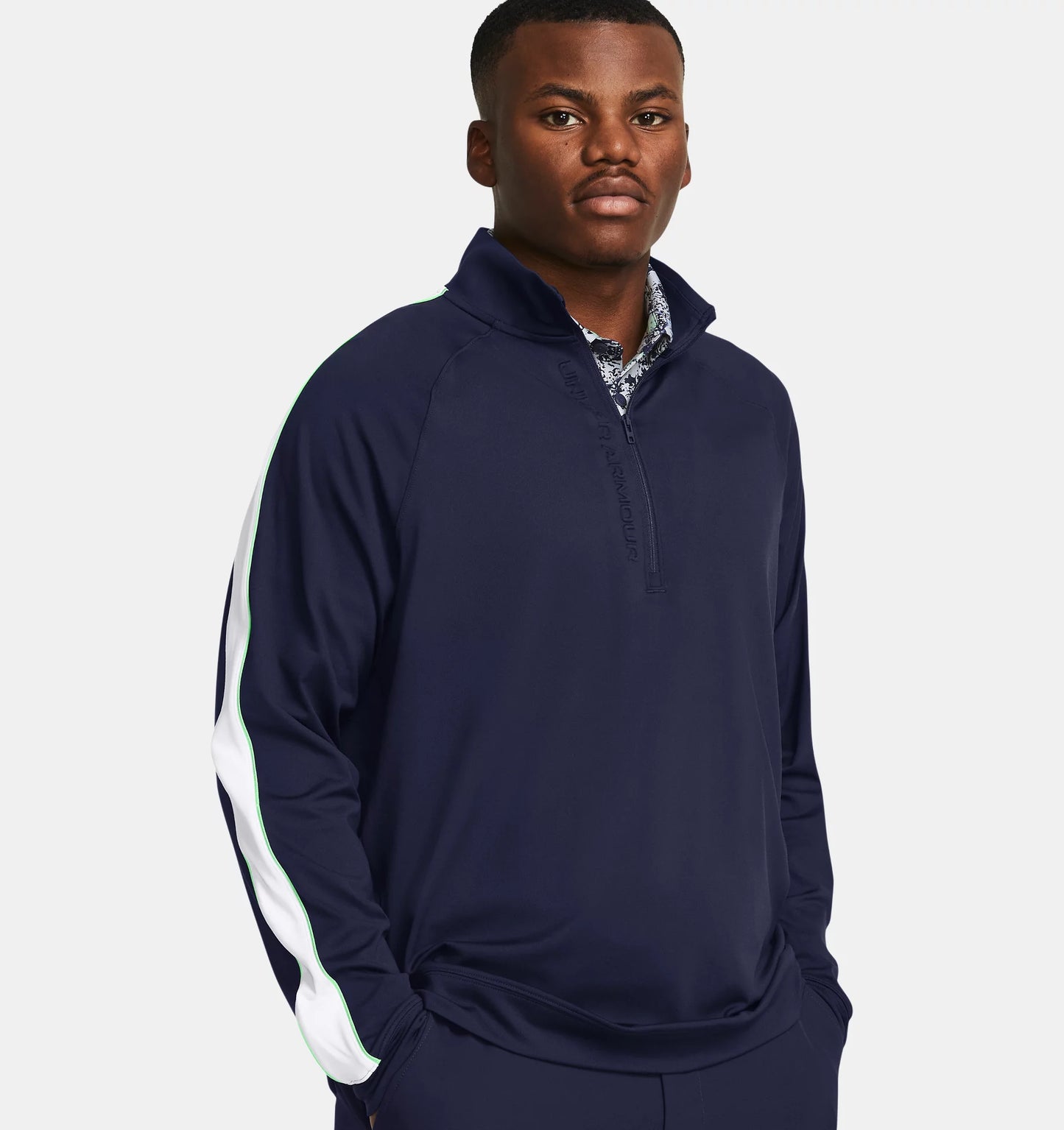 UA Storm Midlayer HZ Navy