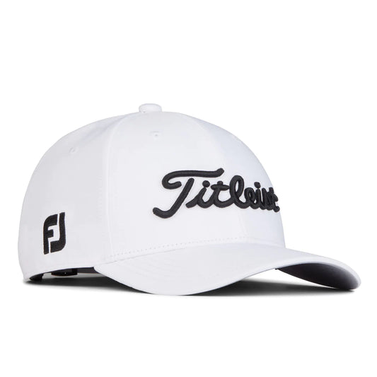 Juniour Tour Performance Cap White