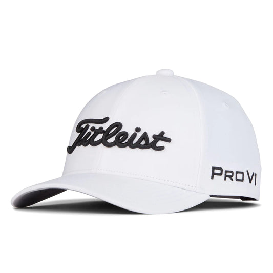 Juniour Tour Performance Cap White