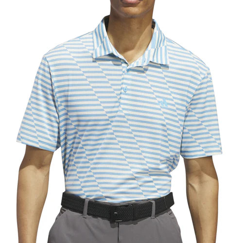 Mesh Print Polo