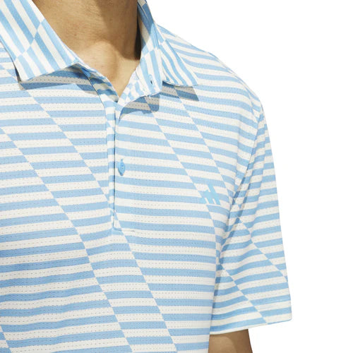 Mesh Print Polo