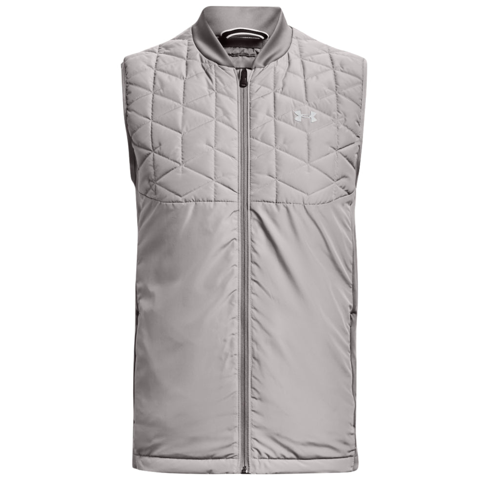 UA CG Reactor VLAP Golf Vest Grey Wolf