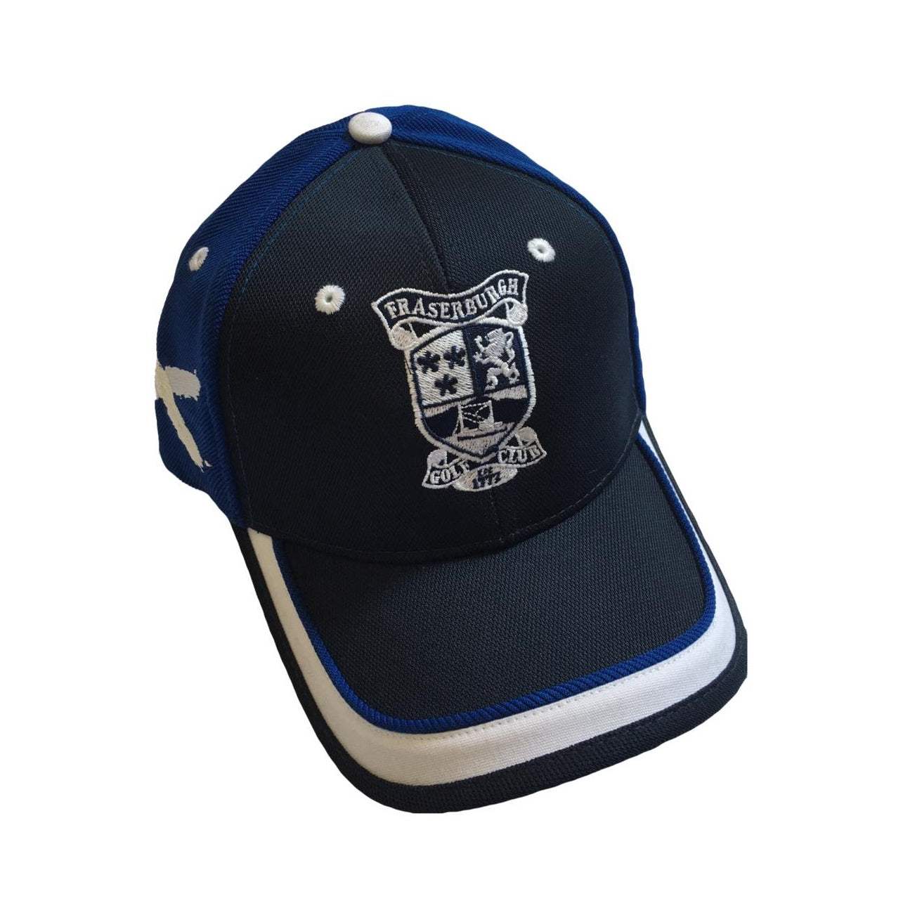 Fraserburgh Logo Saltire Cap