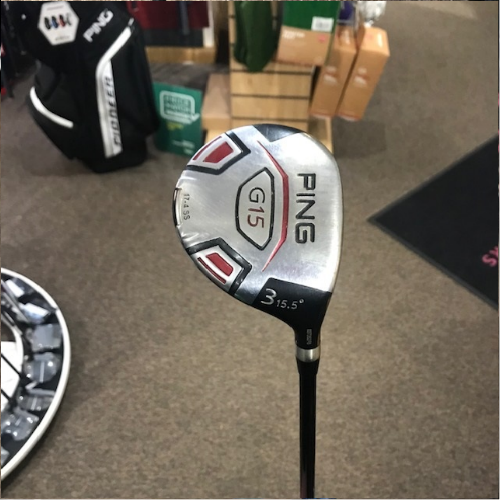 G15 3 wood Reg Flex with headcover