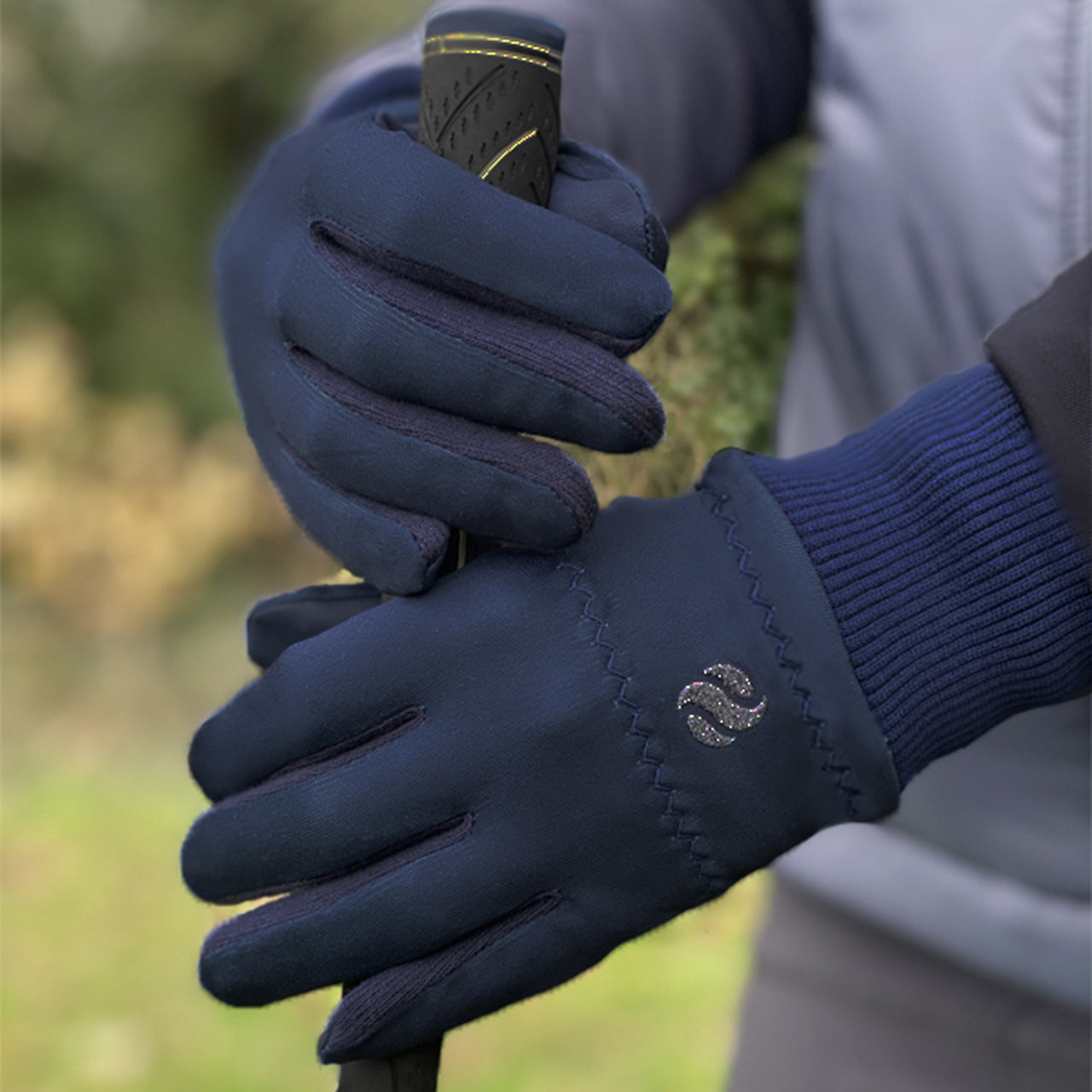 Polar Stretch Winter Glove - Navy